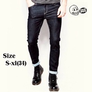 Celana Panjang Jeans Distro Skiny Pria Dickies Bape Stussy Bape Leaf