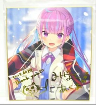 Hololive 湊あくあ 2020生日色紙