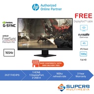 HP Omen 25i Gaming FHD Monitor (1 HDMI, 1 DisplayPort, 2 USB-A)