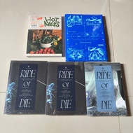 (SEALED) Album ONLY EVNNE HOT MESS ZB1 ZEROBASEONE BLUE PARADISE PHOTOBOOK SEALED