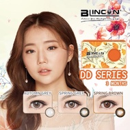 (2 PCS) Blincon DD 3 Months Lens Disposable  Cosmetic Color Contact Lenses Months Lens 2/3