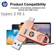 HP Typec 2 in 1 Mobile Phone u Disk High Quality 2TB Dual Drive Flash Memory USB High Speed Memory S