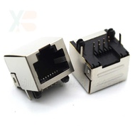 RJ45 Network Socket 56 Without Light Flat 8-Pin Socket Horizontal Socket Network Port Flat Connector