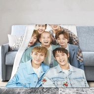 Kpop BTOB Custom Blanket Ultra-Soft Micro Fleece Blanket Lovely Air Conditioning Blanket Fit Couch Bed Sofa for Adult Ch