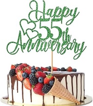 Crseniny 25th Anniversary Cake Topper，Company 25 Anniversary Party Decorations,25th Birthday, 25th W