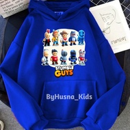 STUMBLE GUYS JACKET HOODIE OUTER SWEATER KIDS STUMBLE GUYS GAME TOP KIDS TODDLERS PREMIUM MATERIAL