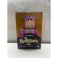 Bearbrick 400% &amp; 100% Flinstone Dino