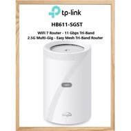 🇸🇬 TP-Link HB611 - HB611 SGST WiFi 7 Router (Tri-Band, 11 Gbps Tri-Band | 2.5G Multi-Gig)