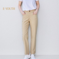 Eyouth 10114 Women EaseFit Straight Pants ladies Office pants