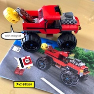LEGO 60245 Part Out - City Monster Truck with Magnet