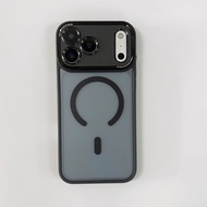 เคสสำหรับ iphonei17  iphone17Air iphone17pro iphone17promax  เคสหลังด้าน ชาร์จได้ เคคสกันกล้อง กันกร