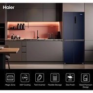 HAIER 480L 4 Door Refrigerator Multi Door Series HRF-IM480MM(BL) HRF-IM480MG(B)  Twin Inverter, Magi