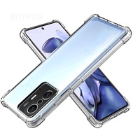 Transparent Casing Shockproof Coque for Xiaomi 11T Pro Soft Silicone Protective Case