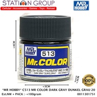 MR HOBBY C513 MR COLOR DARK GRAY DUNKEL GRAU - CAT GUNDAM MODEL AIRBRUSH