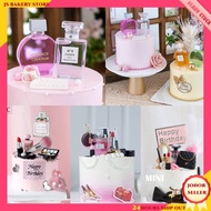 【JS Bakery Store】Simulation Channel 3D Perfume Ladies Cake Topper Decoration 香奈尔 化妆品 仿真香水摆件蛋糕装饰