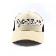 Evergreen Cap B True Rubber Logo Mesh Cap Japan Free Size