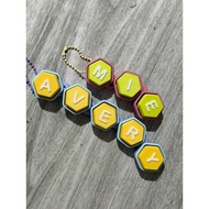 3d print Personalized Clicker Fidget Name Clicker