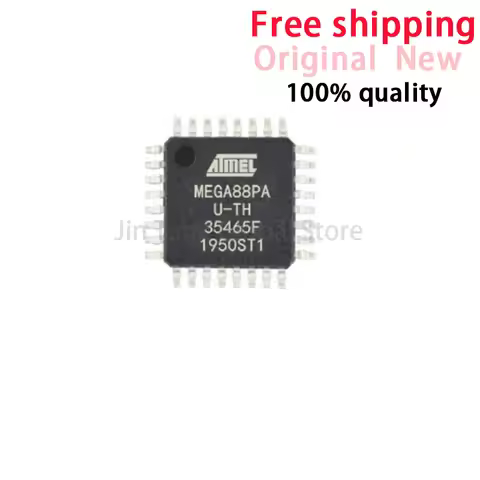 (10-50piece)100% New ATMEGA88PA-AU ATMEGA88PA ATMEGA88 QFP32 Chipset