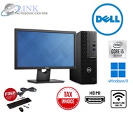 ( Tax E-Invoice Suitable / Windows 11 Pro Original )( DELL i5 10th Gen PC Set Refurbished ) DELL OPT