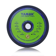 Copper Clad Aluminum Audio Cable 2GA/4GA/6GA/8GA/10GA Car Audio Modified Power Cord