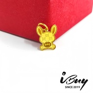 IBUY 916 Gold Gu cci Rabbit Pendant 1.2G 916 (22K)