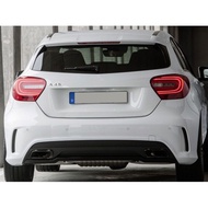 Mercedes Benz W176 `13 A45 AMG Style Rear Bumper With Diffuser