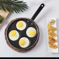 Egg Pan 4 Hole Frying Pan Egg Pancake NonStick Fry Pan