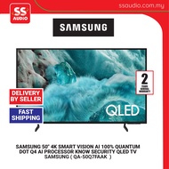【 DELIVERY BY SELLER 】SAMSUNG QA-50Q7FAAK 50" 4K SMART VISION AI 100% QUANTUM DOT Q4 AI PROCESSOR K