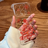 Suitable for Xiaomi 17ProMax Phone Case New Year Fireworks Red Fireworks 14/15 Frameless 13Ultra Len