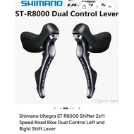 Shimano Ultegra ST-R8000 -11S dual shifter. For mechanical rim brakes groupset