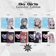 Genshin Impact Photocard Fanmerch | Ayaka Ganyu Eula Shenhe Yae Miko Raiden Shogun