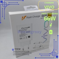 VIVO IQOO Type C X200 Flash Charging 66W Super Fast Charging Original Charger