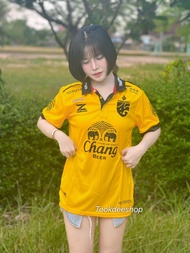 New! เสื้อกีฬาคอปกทีมชาติไทย ผ้านิ่มใส่สบาย
