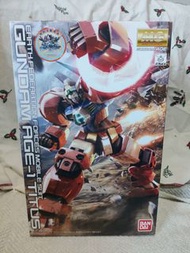 全新 未砌 MG bandai gundam gunpla gundam age age 1 titus  模型坑口交收可sf