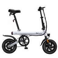 จักรยานไฟฟ้าลิเธียมแบบพกพาขนาดเล็กจักรยานไฟฟ้าแบบพับ S1สีขาวขนาดเล็กจักรยานไฟฟ้า Xiaomi