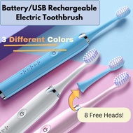 Battery/USB Rechargeable Electric Toothbrush