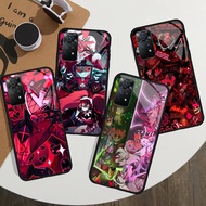 Hazbin Hotel 05 Glass Phone Case For Xiaomi Redmi 12 4G 13C Note 14 13 pro plus 12 12S 11 10 9 5G Co