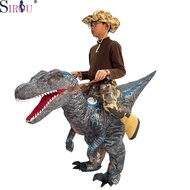 Halloween Dinosaur Inflatable Costume cosplay Velociraptor Inflatable Costume Stage Performance Cost