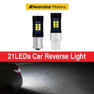 2PCS 21LED Car Reverse Light Thailook Flash Non-stop 1156/P21W T20-7440/W21W Reverse Strobe Light