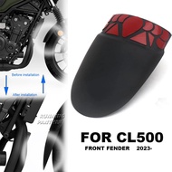 New CL500 2023 2024 Extender Motorcycle Mudguards Front Fender Splash Guard Accessories For Honda CL