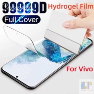 คลังสินค้าพร้อม Hydrogel ฟิล์มสำหรับ Vivo V20Pro V20 SE V15 V19 V17 S1 Pro Y20 Y20i Y20s Y50 Y30 Y71 Y51 Y31 Y17 Y15 Y12 Y67 V11 Pro V11i 2020 35D คลุมทั้งหมดหน้าจอฟิล์มป้องกัน