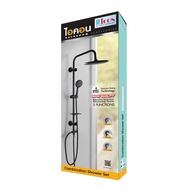 Global House ICON ชุดฝักบัว RAIN SHOWER SET (สีดำ) RS009CI-ICON-PK รับประกันของเเท้!