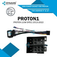 Dynavin Car Stereo Power Harness Socket Proton For Android Player 9"/10