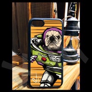 巴斯光年 法鬥 狗 手繪 插畫 手機殼 iPhone 14 13 12 11 X XR 8