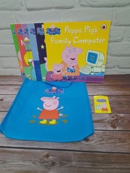 [近全新]三民書局購入 6本合售價 Peppa Pig 佩佩豬套書 (附收納袋) 英文繪本 童書