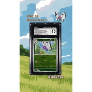 [READY STOCK 🦋] CGC 10 #012/165 Master ball Reverse Holo Butterfree (151 pokemon SV2a) -MILO.TCG-