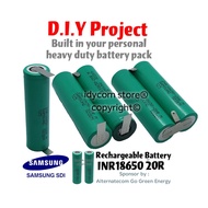 nanostix pod 18650 Battery Pack Custom DIY Lithium Li Ion INR18650-20R INR18650 20R 22A Heavy Duty W