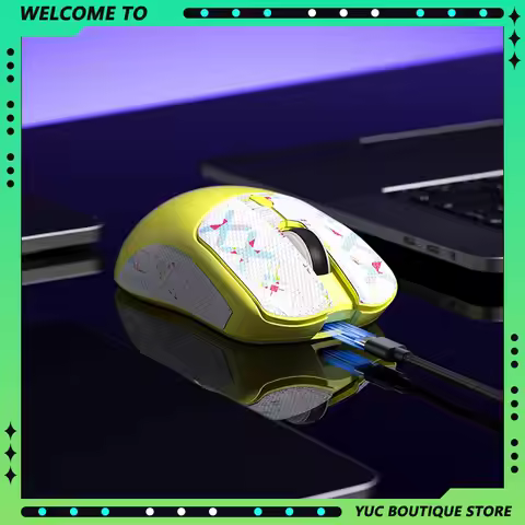 AULA SC580X E-sports Gaming Mouses Wireless Tri-mode Bluetooth Type-C Lightweight 10000DPI Customize