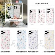 (多款型號) 🇰🇷Korea TRYCOZY Flower Gummu Bear Lilac Sunflower Rose Delphinium Clear Phone Case 韓國 Trycozy