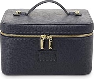 ETOILE - Vanity Case Navy - Stylish Travel Makeup Bag Organizer with Dividers